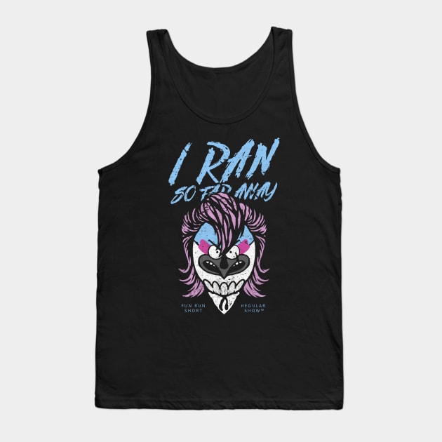 Regular Show - Fun Run Tank Top by designedbydeath